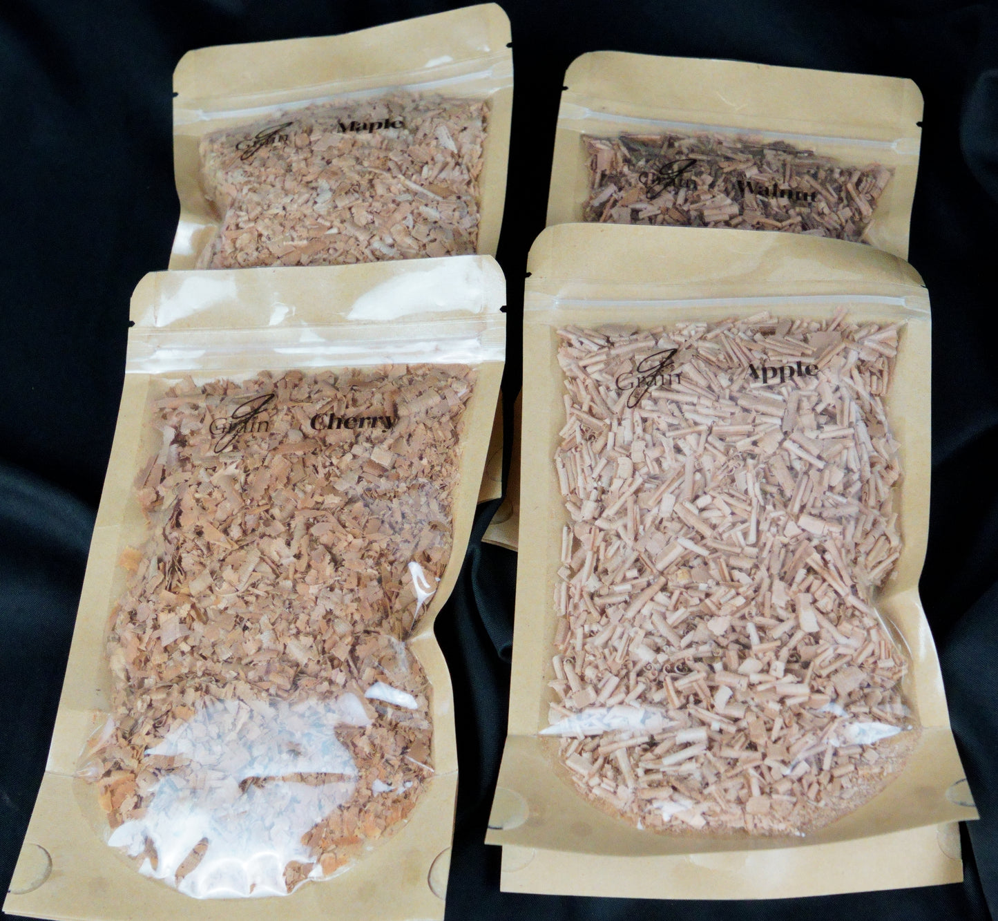 Wood Chip Refill Packages (Four 6 ounce packages)