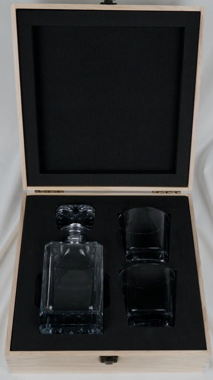 Customizable Decanter And Glass Sets