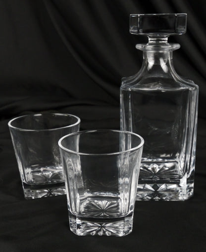 Customizable Decanter And Glass Sets