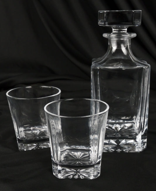 Customizable Decanter And Glass Sets
