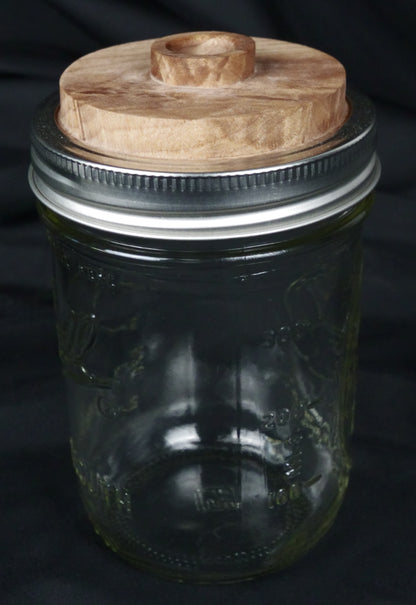 Mason Jar Adapter for Cheese and Snack Smoking